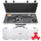 Eylar 44in Hard Rifle Case Equipped w/Ragar XP Crosslinked Foam Insert, White, SA00008-WHI-RG-XP
