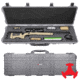 Eylar 53in Hard Rifle Case Equipped w/Ragar XP Crosslinked Foam Insert, Gray, SA00015-GRA-RG-XP