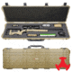 Eylar 53in Hard Rifle Case Equipped w/Ragar XP Crosslinked Foam Insert, Tan, SA00015-TAN-RG-XP