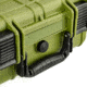 Eylar Compact 13.37in Protective Gear Case Water and Shock Resistant w/ Foam, Green, SA00001-Grn