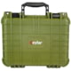Eylar Compact 13.37in Waterproof Gear/Multi Gun Case Hard Case w/Foam, Green, SA00001-GRN