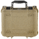 Eylar Compact 13.37in Protective Gear Case Water and Shock Resistant w/ Foam, Tan, SA00001-tan