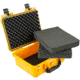 Eylar Compact 13.37in Protective Gear Case Water and Shock Resistant w/ Foam, Yellow, SA00001-Ylw