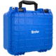 Eylar Compact 13.37in Waterproof Gear/Multi Gun Case Hard Case w/Foam, Blue, SA00001-BLU