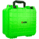 Eylar Compact 13.37in Waterproof Gear/Multi Gun Case Hard Case w/Foam, Neon Green, SA00001-NGRN