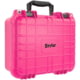 Eylar Compact 13.37in Waterproof Gear/Multi Gun Case Hard Case w/Foam, Pink, SA00001-PIN