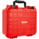 Eylar Compact 13.37in Waterproof Gear/Multi Gun Case Hard Case w/Foam, Red, SA00001-RED