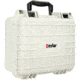 Eylar Compact 13.37in Waterproof Gear/Multi Gun Case Hard Case w/Foam, Polar White, SA00001-WHI