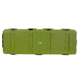 Eylar Extra Large 44in Waterproof Deep Heavy Transport Stacker Roller Rifle Hard Case w/Foam, Green, SA00028-GRN