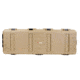 Eylar Extra Large 44in Waterproof Deep Heavy Transport Stacker Roller Rifle Hard Case w/Foam, Tan, SA00028-TAN