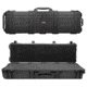Eylar Extra Large Deep 53in Waterproof Roller Hard Rifle Case w/Foam, Black, SA00069