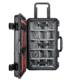 Eylar Intact Premium Series 22 in Hard Rolling Carry-On Camera Case with Adjustable Padded Divider and Lid Organizer