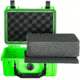 Eylar Small 8.12in Waterproof Gear Hard Case w/Foam, Neon Green, SA00011-NGRN