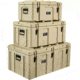 Eylar SR-7 Combo Crossover Transport Cargo Case - 3 Pack, Tan, SR00007-COMBO-TAN