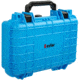 Eylar Compact 11.6in Waterproof Hard Single Gun Case w/Foam, Light Blue, SA00010-NBLU