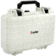 Eylar Compact 11.6in Waterproof Hard Single Gun Case w/Foam, Polar White, SA00010-WHI