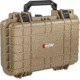 Eylar Compact 11.6in Waterproof Hard Single Gun Case w/Foam, Tan, SA00010-TAN