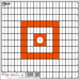 EZ-Aim 12in Square Paper Shooting Targets