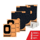 Allen EZ Aim Adhesive Firearm Trainer Kit Paper Targets w/Target Stand, 12 x 18 in, Splash, 2-Targets, Replacement Centers, 10-Ring Replacement Pasters, Black, 15548