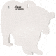 EZ-Aim 15573 Shooting Silhouette Bear 0.38 Thickness White