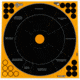 EZ-Aim Adhesive Splash Handgun Trainer Target, Orange, 12X12, 15248