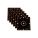 EZ-Aim Adhesive Splash Sight-In Grid Target, Black, 8X8, 15301