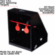 EZ-Aim Air Gun Pellet, BB Shooting Target & Trap, Black, 7W x 7.5H, 15429