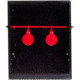 EZ-Aim Air Gun Pellet, BB Shooting Target & Trap, Black, 7W x 7.5H, 15429