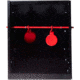 EZ-Aim Air Gun Pellet, BB Shooting Target & Trap, Black, 7W x 7.5H, 15429