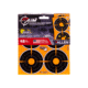 EZ-Aim Allen Adhesive Splash Bullseye Target, Orange, 3X3, 15326