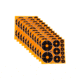 EZ-Aim Allen Adhesive Splash Bullseye Variety Pack Targets, Orange, 1in, 2in, 3in, 15254