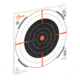 EZ-Aim Allen Shooting Target Bullseye Paper Hanging, 100 Pack, 12x12in, Black/White, 15334-100