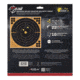 EZ-Aim Allen Splash Reactive Adhesive Paper Bullseye Shooting Targets, 12x12in, 10-Pack, Black/Orange, 15317-10