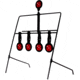 EZ-Aim Deflector Resetting Spinner Target System, Black/Red, 16 in x 22.5 in, 15340