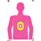 EZ-Aim EZ Aim Fun In The Pink Silhouette Paper Shooting Target, 12in x 18in, 8-Pack, Pink, 15646