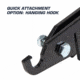 EZ-Aim Fence Topper Gong Hook and Recoil Spring Combo, Multi, 15634