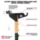 EZ-Aim Fence Topper Gong Hook and Recoil Spring Combo, Multi, 15634
