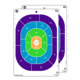 EZ-Aim Fun Get the Game On Paper Shooting Targets, 12inW x 18inH, 8-Pack, Multi, 15642