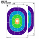 EZ-Aim Fun Get the Game On Paper Shooting Targets, 12inW x 18inH, 8-Pack, Multi, 15642