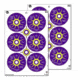 EZ-Aim Fun Group Paper Shooting Targets, 12inW x 18inH, 8-Targets, Multi, 15643
