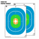 EZ-Aim Fun Group Paper Shooting Targets, 12inW x 18inH, 8-Targets, Multi, 15643