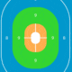 EZ-Aim Fun Group Paper Shooting Targets, 12inW x 18inH, 8-Targets, Multi, 15643