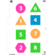 EZ-Aim Fun Group Paper Shooting Targets, 12inW x 18inH, 8-Targets, Multi, 15643
