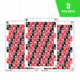 EZ-Aim Fun House of Cards Game Paper Targets, 23inW x 35inH, 3-Pack, 15655
