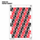 EZ-Aim Fun House of Cards Game Paper Targets, 23inW x 35inH, 3-Pack, 15655
