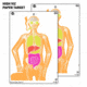 EZ-Aim Fun Imposing Figures Paper Shooting Target Assortment, 12inW x 18inH, 8-Pack, Multi, 15645