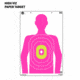 EZ-Aim Fun In The Pink Silhouette Paper Shooting Targets, 23inW x 35inH, 3-Pack, Multi, 15653