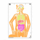 EZ-Aim Fun Makin Bones About It Silhouette Paper Shooting Target, 23inW x 35inH, 3-Pack, 15656