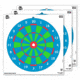 EZ-Aim Fun Plinking the Day Away Paper Shooting Targets, 12inW x 12inH, 12-Pack, Multi, 15638