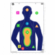 EZ-Aim Fun Shot Commander Paper Shooting Targets, 23inW x 35inH, 3-Pack, Multi, 15654